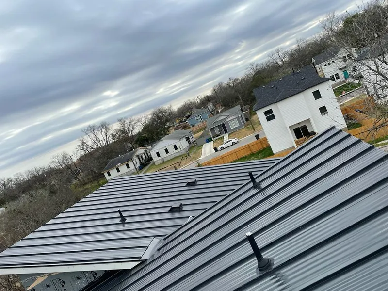 Standing seam metal roof panels with vents for Skylight Repair in Schuylkill Haven
